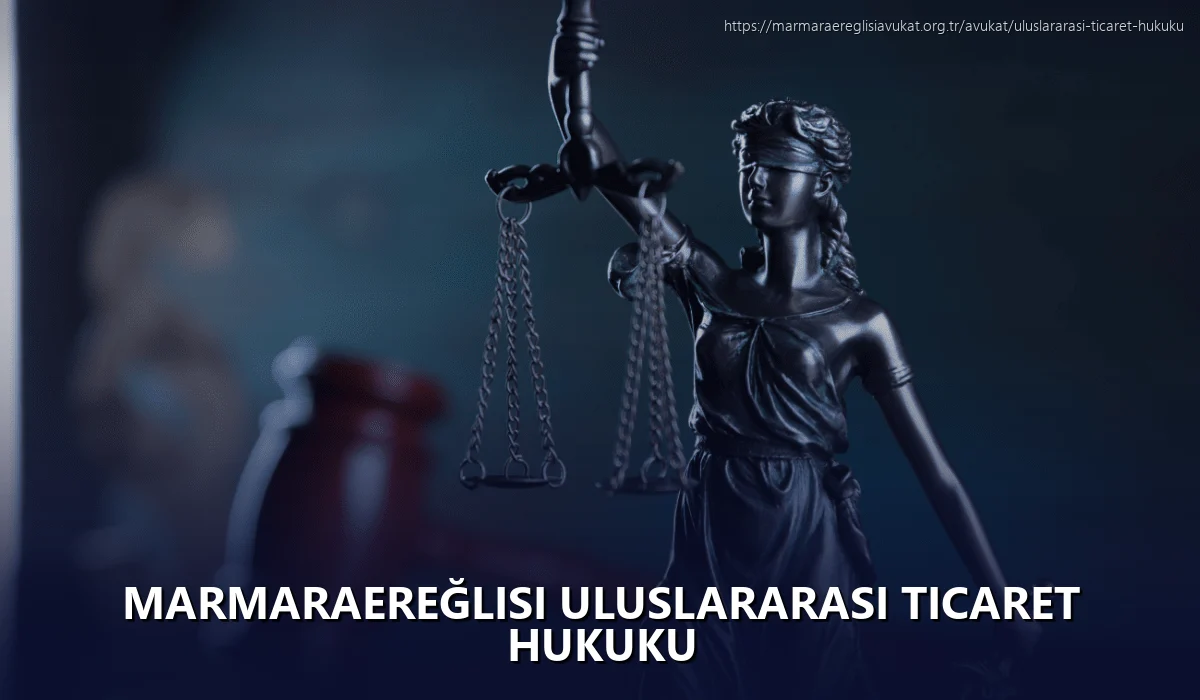 Marmaraereğlisi Uluslararası Ticaret Hukuku
